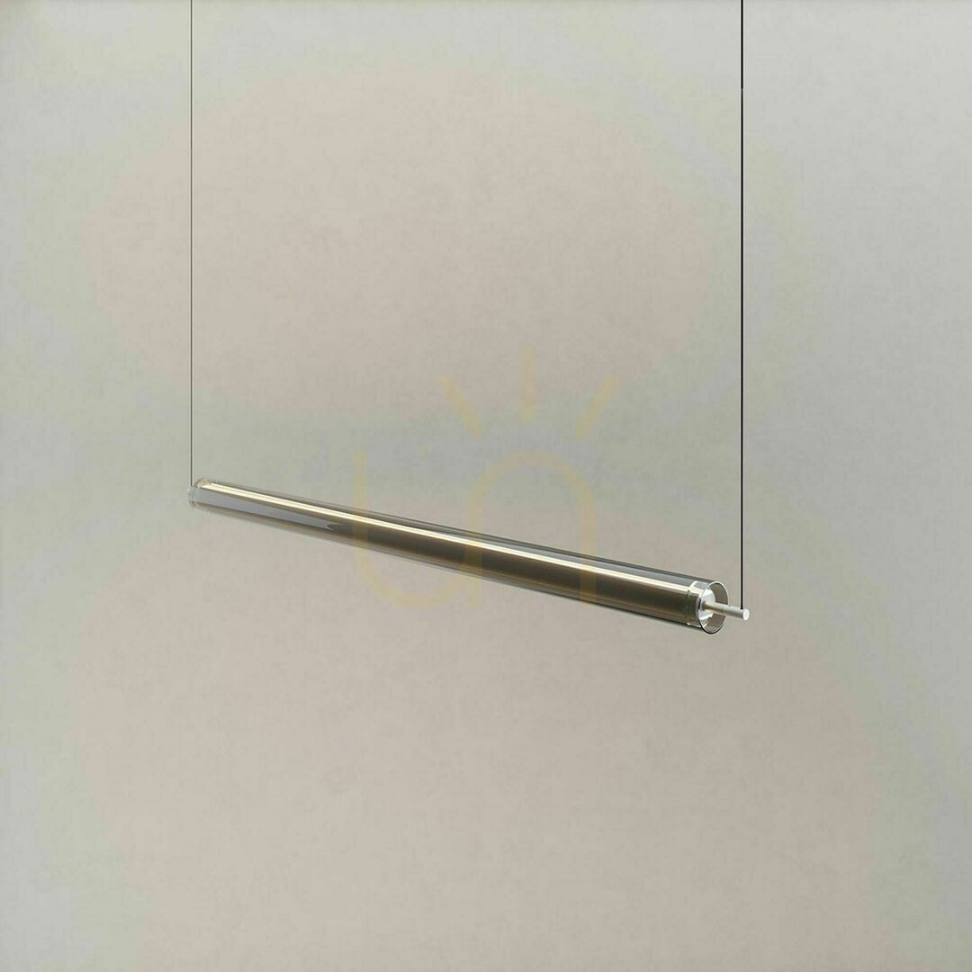Show s.luce Ranya LED Pendelleuchte Glas Gold 2700K Dimmbar mit Fernbedienung s.luce Ranya LED Pendelleuchte Glas Gold 2700K Dimmbar mit Fernbedienung