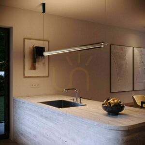 s.luce Ranya LED Pendelleuchte Glas Silber dimmbar mit Fernbedienung 2700K 1 s.luce Ranya LED Pendelleuchte Glas Silber dimmbar mit Fernbedienung 2700K small 1