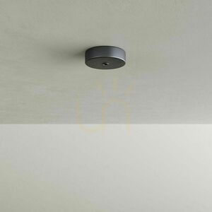 Lampshade s.luce Modular black metal round 9 cm modern 2 Lampshade s.luce Modular black metal round 9 cm modern small 2