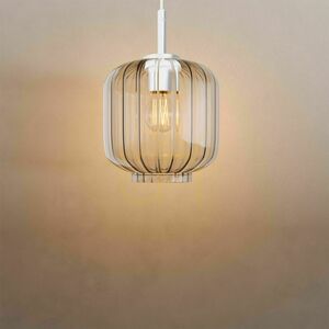 s.luce Velo Glas Pendelleuchte Braun 18 cm 500 cm E27 dimmbar small 11