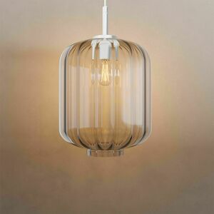 s.luce Velo Glass Pendant Light Transparent 20 cm Cylinder E27 small 14