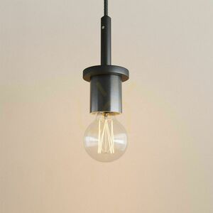 s.luce Velo Glas Pendelleuchte Braun, 18 cm, Minimalistisch small 3