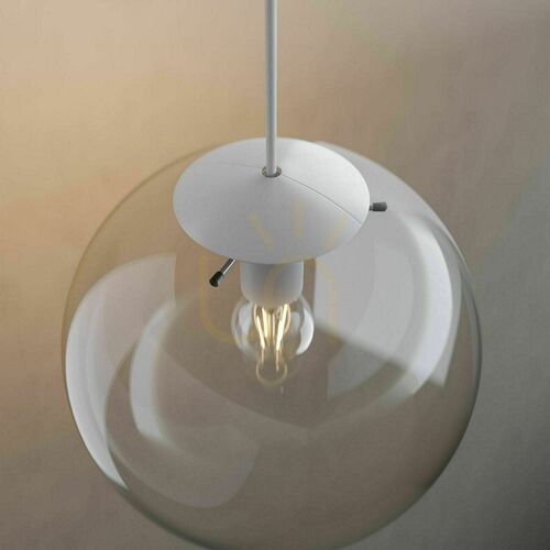 Check s.luce Orb glass globe cover white 20 cm 190399
