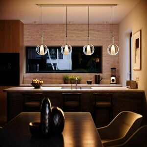 s.luce Belluna Smoky Glass 8-Light Dining Room Pendant Lamp 5 s.luce Belluna Smoky Glass 8-Light Dining Room Pendant Lamp small 5