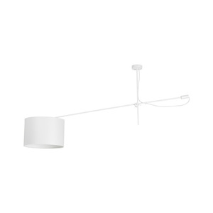 Nowodvorski VIPER 6640 white ceiling light with cantilever arm, 1×E27 small 0