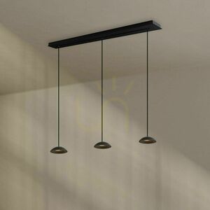 s.luce Santa Air 3-Light LED Pendant Light White 120 cm for Dining Room 0 s.luce Santa Air 3-Light LED Pendant Light White 120 cm for Dining Room small 0