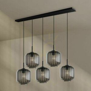 s.luce Velo 5-flame chandelier Ø 20 cm Multicolor Minimalist Dining Room small 6