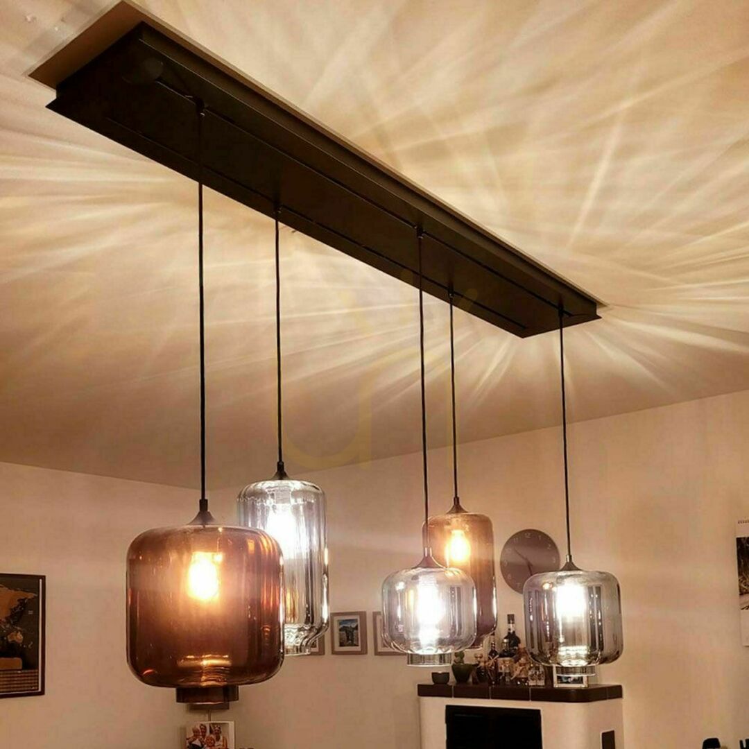 View s.luce Velo chandelier 8-light white glass metal Ø 20 cm modern minimalist s.luce Velo chandelier 8-light white glass metal Ø 20 cm modern minimalist