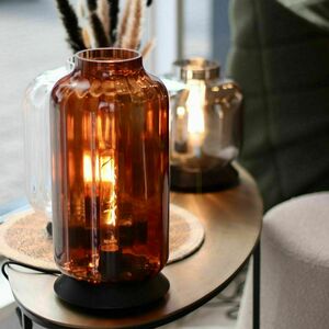 s.luce Velo Glass Table Lamp Transparent 36 cm E27 with Switch small 2