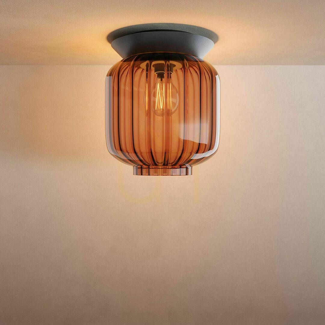 Show s.luce Velo Glas Deckenleuchte E27 Transparent 18 cm Modern s.luce Velo Glas Deckenleuchte E27 Transparent 18 cm Modern