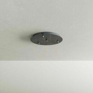 s.luce Velo 3-arm gallery chandelier glass transparent Ø 40 cm small 11