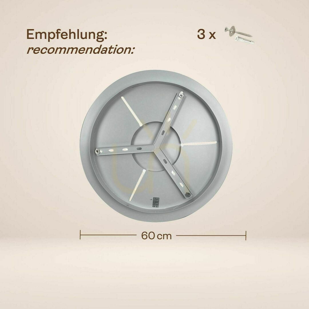 Show s.luce Velo 5-Light White Glass Pendant Lamp Ø 60 cm s.luce Velo 5-Light White Glass Pendant Lamp Ø 60 cm