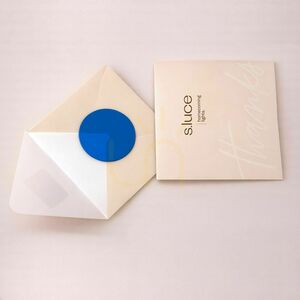 s.luce Beam glass colour filter, multicolour blue, 6.6 cm small 4