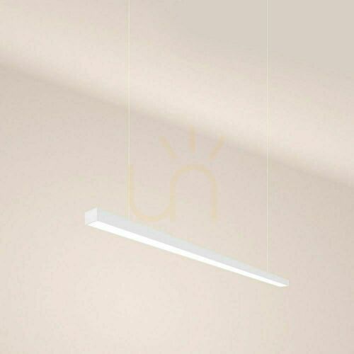 Check s.luce Oris LED Linear Pendant Light XL White 4000K 64W Office