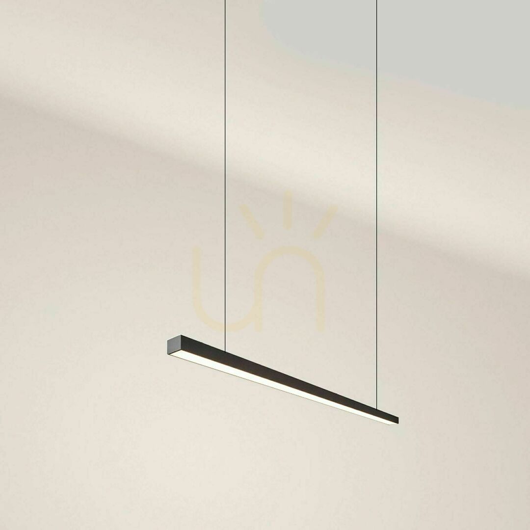 Show s.luce Oris LED Linear Pendant Light XL Black 4000K 120 cm s.luce Oris LED Linear Pendant Light XL Black 4000K 120 cm