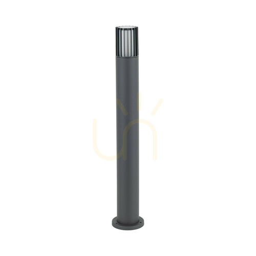 Check TK-Lighting RIBO Gray 16172 garden bollard light, grey, 80 cm, E27 IP54
