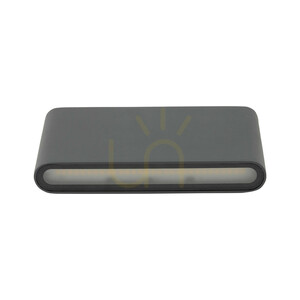 TK-Lighting ARWENA M Gray 18083 LED outdoor wall light, graphite grey, 3000 K, IP54 small 3
