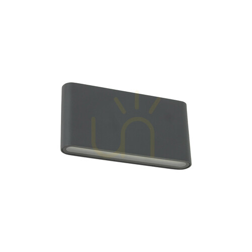 Check TK-Lighting ARWENA M Gray 18083 LED outdoor wall light, graphite grey, 3000 K, IP54