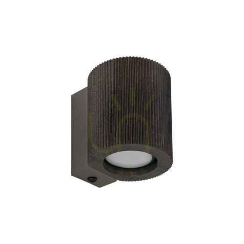 Check Eve Corte Wood Walnut Wall Sconce 1 XGU10