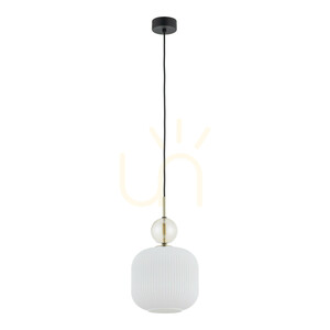 Sophia Big Cognac White Pendant Light 1 Xe27 small 0