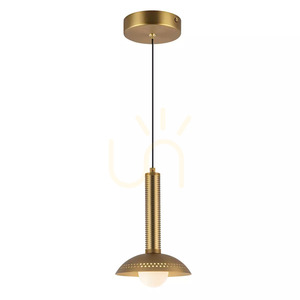 Arden Small LED Pendant Light - Brushed Gold Elstead small 0