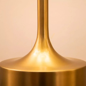 Issa Floor Lamp - 1 Light - Brushed Gold Elstead small 1