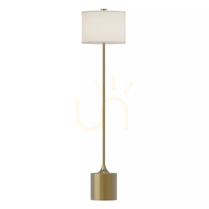Issa Floor Lamp - 1 Light - Brushed Gold Elstead small 0