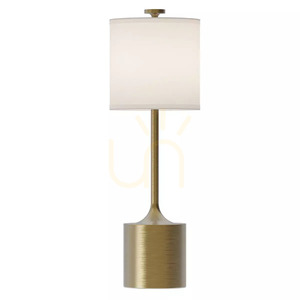 Issa Table Lamp - 1 Light - Brushed Gold Elstead small 0