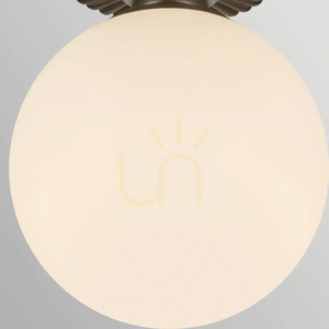 Otis Ceiling Light - 1 Light Source - Matte Black Elstead small 3