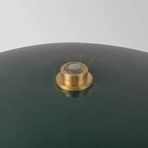 Poppy Medium LED Table Lamp - Dark Green by Elstead small 3