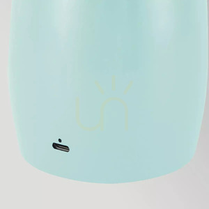 Poppy Cordless Rechargeable LED Table Lamp - Light Blue by Elstead small 3