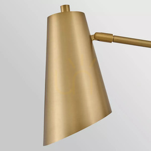 Bray 1 Light Wall Light - Lacquered Brass Elstead small 4