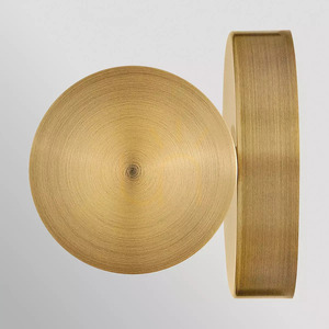 Elstead Elin LED Wall Light, Lacquered Brass, 22 W, 58.4 cm small 4
