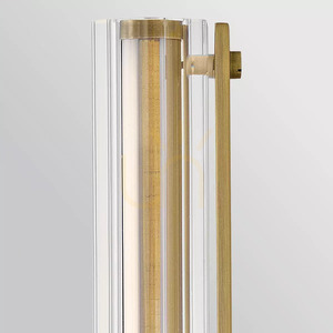 Georgette Small LED Wall Light - Lacquered Brass Elstead small 5