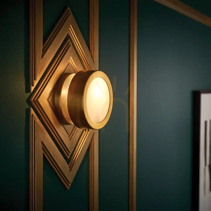 Mercer Small Wall Sconce - 1 Light Source - Classic Brass by Elstead small 3