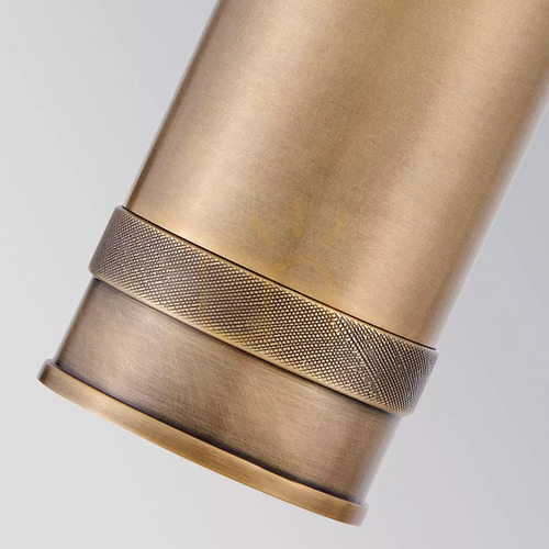 Check Pratt Wall Spotlight - 1 Light Source - Heritage Brass Elstead