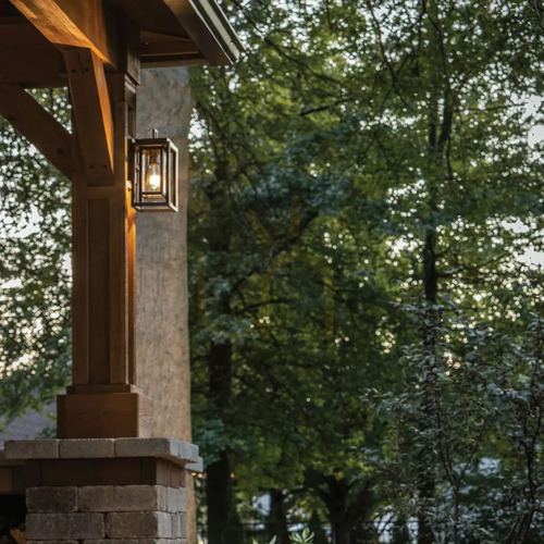 Check Republic Elstead Outdoor Wall Lantern – Small, Black