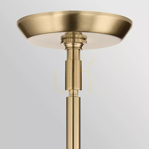 Cassius Island Pendant - 4 Light Sources - Champagne Bronze by Elstead small 2