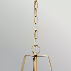 Etcher Medium Pendant Light - 1 Light Source - Champagne Bronze Elstead small 5