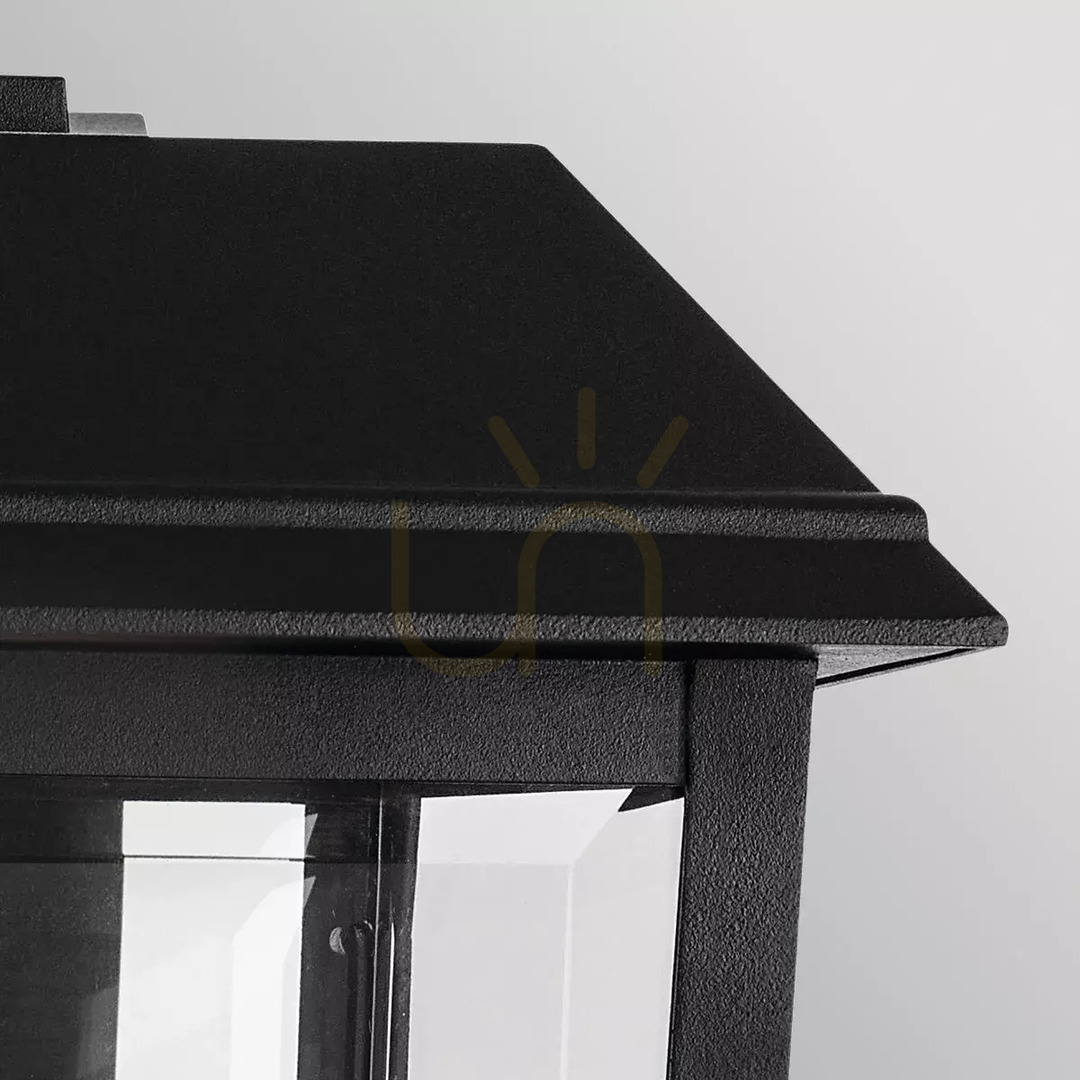 View Mathus Medium Wall Sconce - 1 Light Source - Black Elstead Mathus Medium Wall Sconce - 1 Light Source - Black Elstead