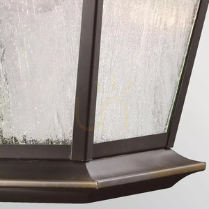 Mount Vernon Large Outdoor Wall Lantern - 1 Light Source - Olde Bronze Elstead small 3