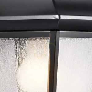 Mount Vernon Medium Outdoor Wall Lantern - 1 Light Source - Black Elstead small 2