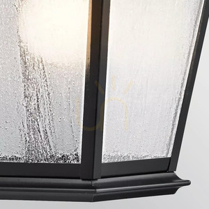 Mount Vernon Medium Outdoor Wall Lantern - 1 Light Source - Black Elstead small 3