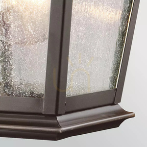 Mount Vernon Small Outdoor Wall Lantern - 1 Light Source - Olde Bronze Elstead small 3