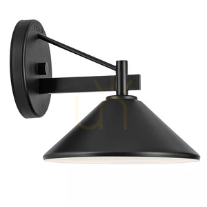 Ripley Small Outdoor Wall Lantern - 1 Light Source - Black by Elstead small 2
