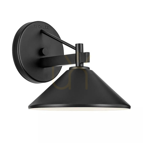 Check Ripley Small Wall Sconce - 1 Light Source - Black Elstead