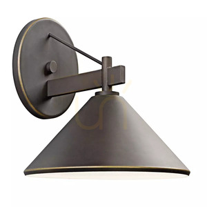 Ripley Small Outdoor Wall Lantern - 1 Light Source - Olde Bronze by Elstead small 1