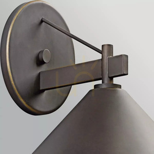 Ripley Small Outdoor Wall Lantern - 1 Light Source - Olde Bronze by Elstead small 4