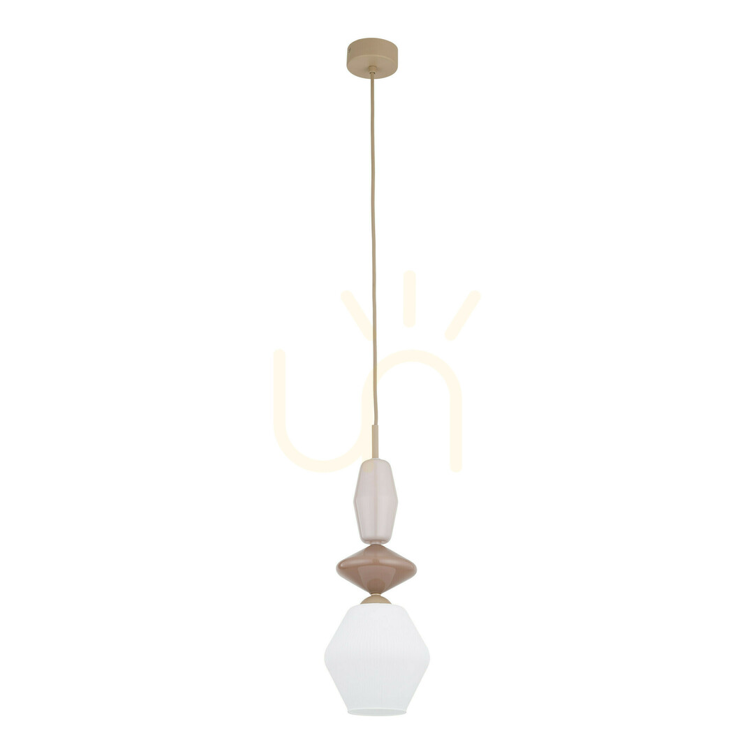 Zen Sabia Fuso White Pendelleuchte, 1 Xe14