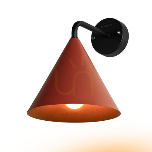 Check Outdoor wall light NORLYS Sigrid 236CB E27, copper brown, bulb not included